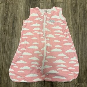 BaebaeGoods Pink Cloud Baby Sleep Sack Size 6-12 Months